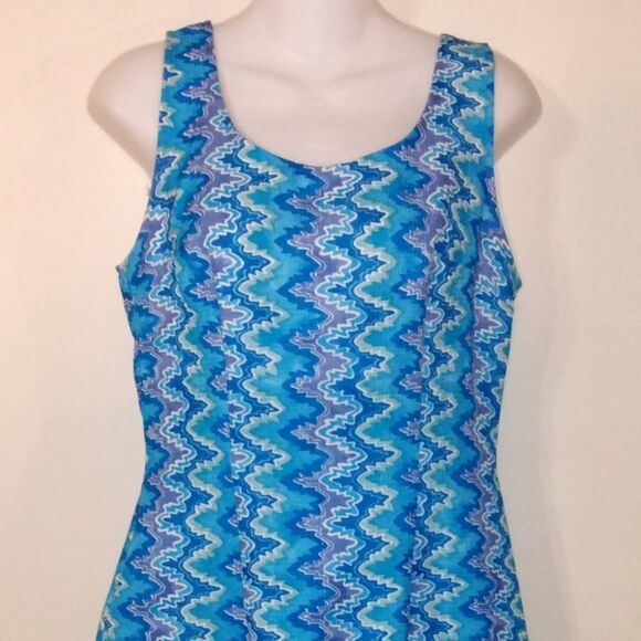 Vintage 1980's Benson & Smith 2pc Sheath Dress With Matching Sheer Blouse - Picture 5 of 16